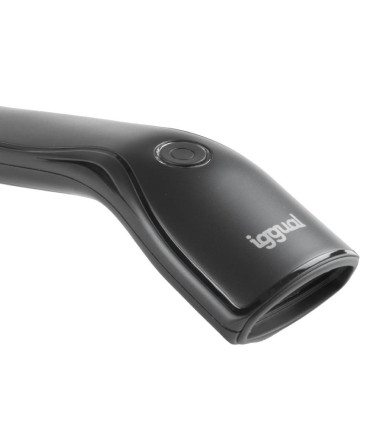 iggual Lector código barras 2D USB botón soporte