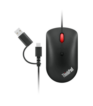 Lenovo Ratón compacto con cable ThinkPad USB-C