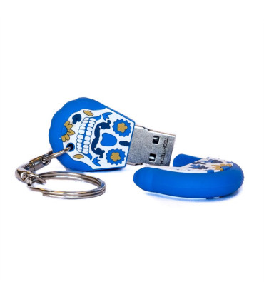 TECH ONE TECH Calavera Blue Monday 32 Gb USB 2.0
