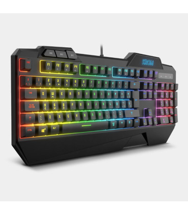 Krom Pack Teclado Semimecanico y Raton Krusher SP