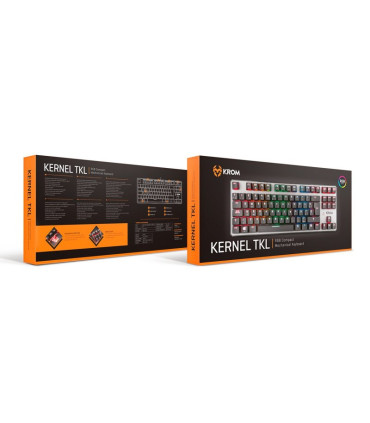 Krom Teclado mecánico RGB Krom KERNEL TKL (ten-key