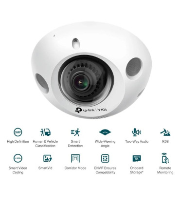 VIGI Cámara IP C230I Mini Dome 3MP Plástico IR 2.8