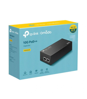 TP-Link POE380S Omada 10G PoE++ Inyector 90W
