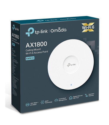 TP-Link EAP610 AP WiFi6 AX1800 Techo Dual 1xGbE