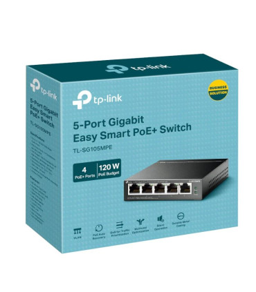 TP-Link TL-SG105MPE Switch 5xGbE (4PoE+) Metal