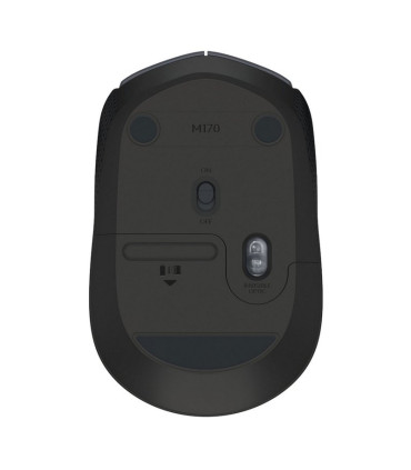 Logitech M171 Ratón Inalámbrico 1000 dpi Neg/Rojo