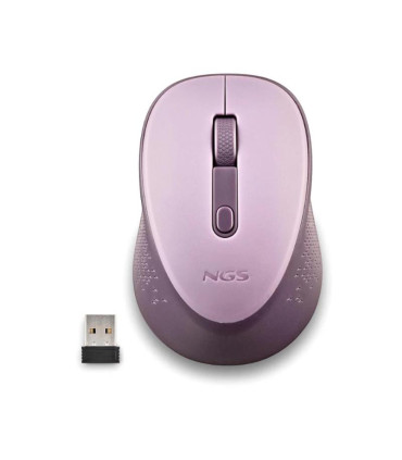 NGS RATON INALAMBRICO 800/1600DPI Lila