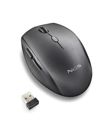 NGS RATON INALAMBRICO CON TECLAS SILENCIOSAS NEGRO