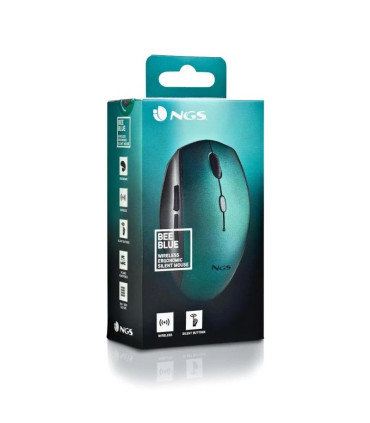 NGS RATON INALAMBRICO CON TECLAS SILENCIOSAS AZUL