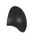 Nilox Ratón Wireless Vertical, 1600 DPI, Negro