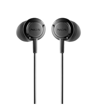 NGS Auricular Negro Estéreo USB-C Con Cable