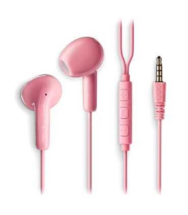 NGS Auricular Rosa Estéreo Cable JACK 3.5 Mm