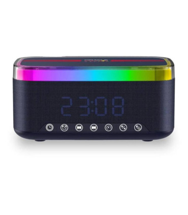 Red Bull Altavoz Radio Despertador Cargador 12W