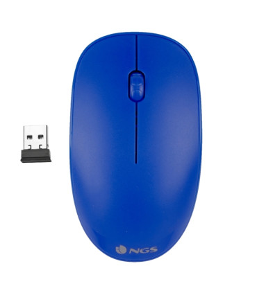 NGS Ratón inalámbrico FOG Óptico 1000 Azul