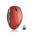 NGS RATON INALAMBRICO CON TECLAS SILENCIOSAS ROJO