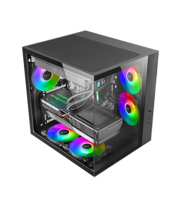MARS GAMING MCV-ONE Atx Doble Cámara Negro