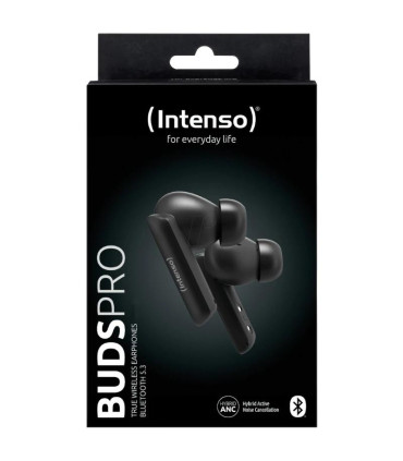 Intenso | Buds Pro Auriculares TWS H-ANC+ENC Negro