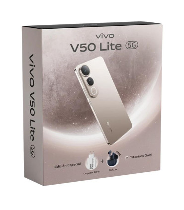 VIVO V50 Lite 5G 6.77" 8Gb 256Gb Gold Bundle
