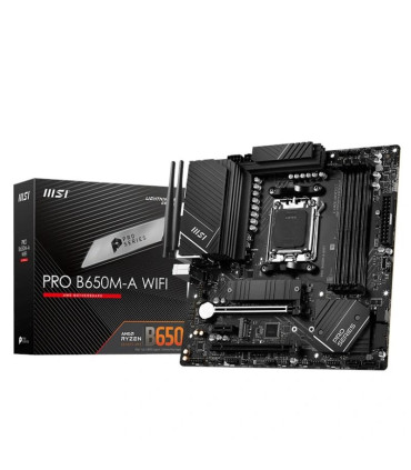 MSI Placa Base PRO B650M-A WIFI mATX AM5