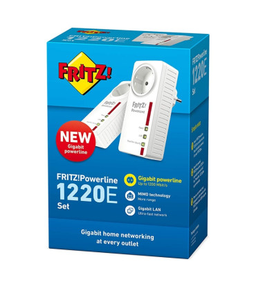 FRITZ! Powerline 1220E Powerline Kit