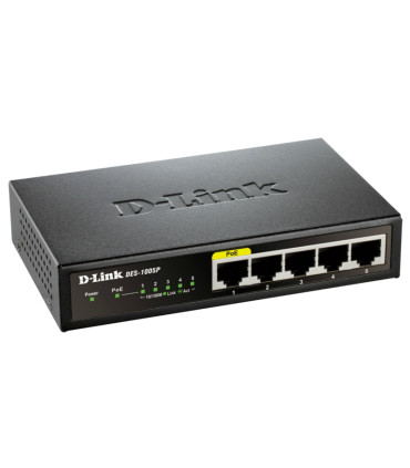 D-Link DES-1005P Switch 5x10/100Mbps 1xPoE