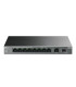 TP-Link LS1210GP Switch 8xG PoE+ 1xGb 1xSFP 61W