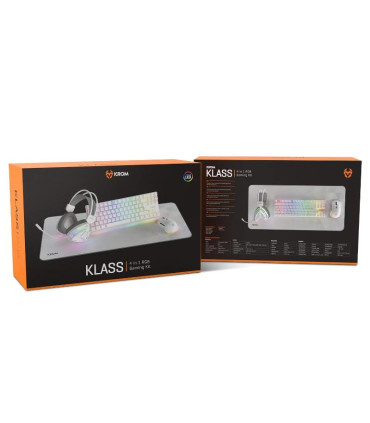 KROM KLASS PCombo Gaming 4 en 1