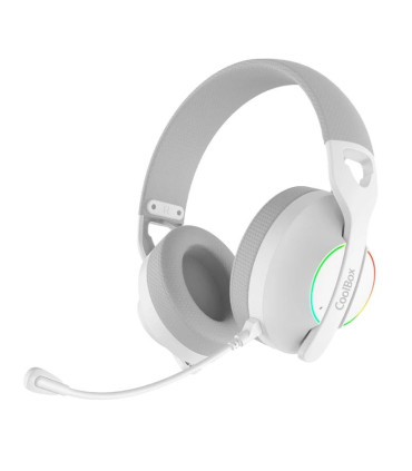Coolbox Gaming Auriculares Diadema Mic WB01 RF+BT
