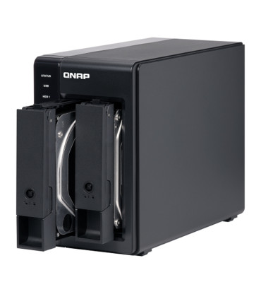 QNAP TR-002 Raid Expansion 2XHDD-Bay 1xUSB-C 3.2