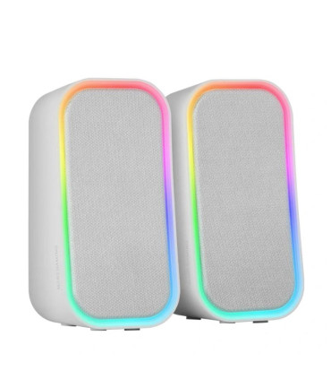 Mars Gaming Altavoz MS-OM BT 20W RGB Blanco