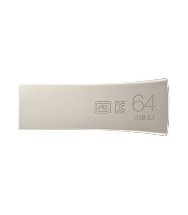 Samsung Bar Plus 64GB USB 3.1 Champaign Silver