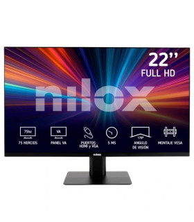 NILOX NXM22FHD11 Monitor 21.5" VA 75hz 5ms VGA HDM