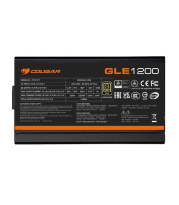 Cougar Fuente Alimentación GLE 1000w 80 Plus Gold