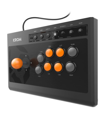 Krom Gamepad Arcade Kumite Multiplataforma
