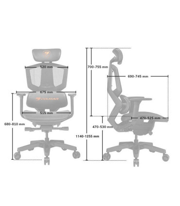 Cougar Silla Gaming Argo One 150 kg