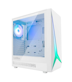 Coolbox Caja Gaming ATX GA450 STARLIGHT White