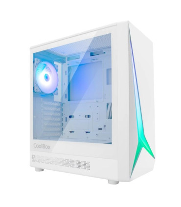 Coolbox Caja Gaming ATX GA450 STARLIGHT White