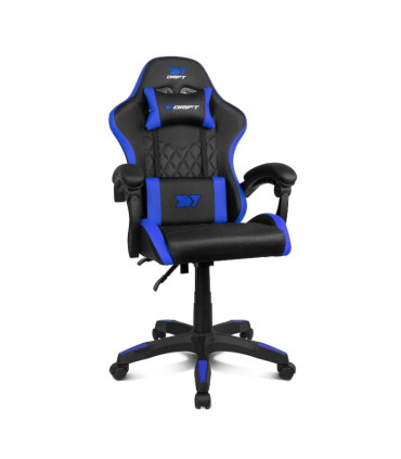 DRIFT Silla Gaming DR35 Negra-Azul Eléctrico