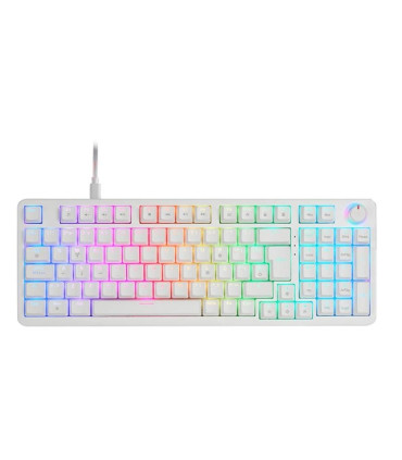 Mars Gaming Teclado MKPROWBES BlueSwitch RGB White