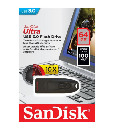 SanDisk SDCZ48-064G-U46 Lápiz USB 3.0 Ultra 64GB