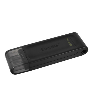 Kingston DataTraveler DT70 64GB USB C 3.2 Negro