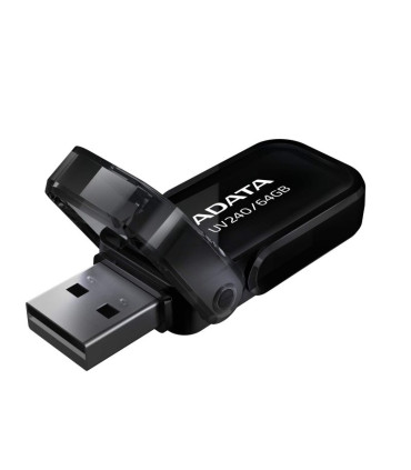 ADATA Lapiz Usb UV240 64GB USB 2.0 Negro