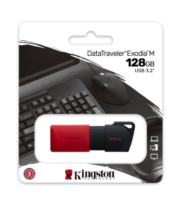 Kingston DataTraveler DTXM 128GB USB 3.2 Gen1 Rojo