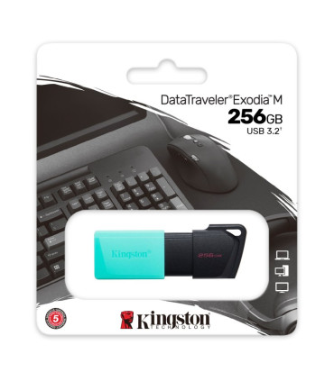 Kingston DataTraveler DTXM 256GB USB 3.2 Gen1 Turq