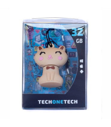 TECH ONE TECH Gato Minimi 32 Gb USB 2.0