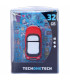 TECH ONE TECH Mini cooper S rojo 32 Gb USB 2.0