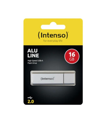 Intenso 3521472 Lápiz USB 2.0 Alu 16GB Silver
