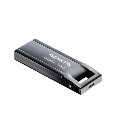ADATA Lapiz USB UR340 64GB USB 3.2 Metal Black