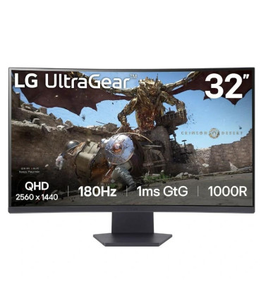 LG 32GS60QC-B Monitor 32" 180h 1m DP 2xHDMI MM cu