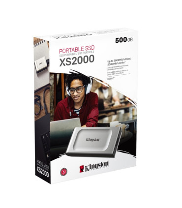 Kingston XS2000 Portable SSD 500Gb USB 3.2 tipo-C